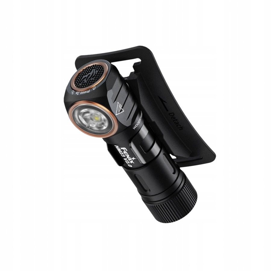 Headlamp Fenix HM23 V2.0 300 lumens AA 88 meters + Battery + Set Batteries included yes