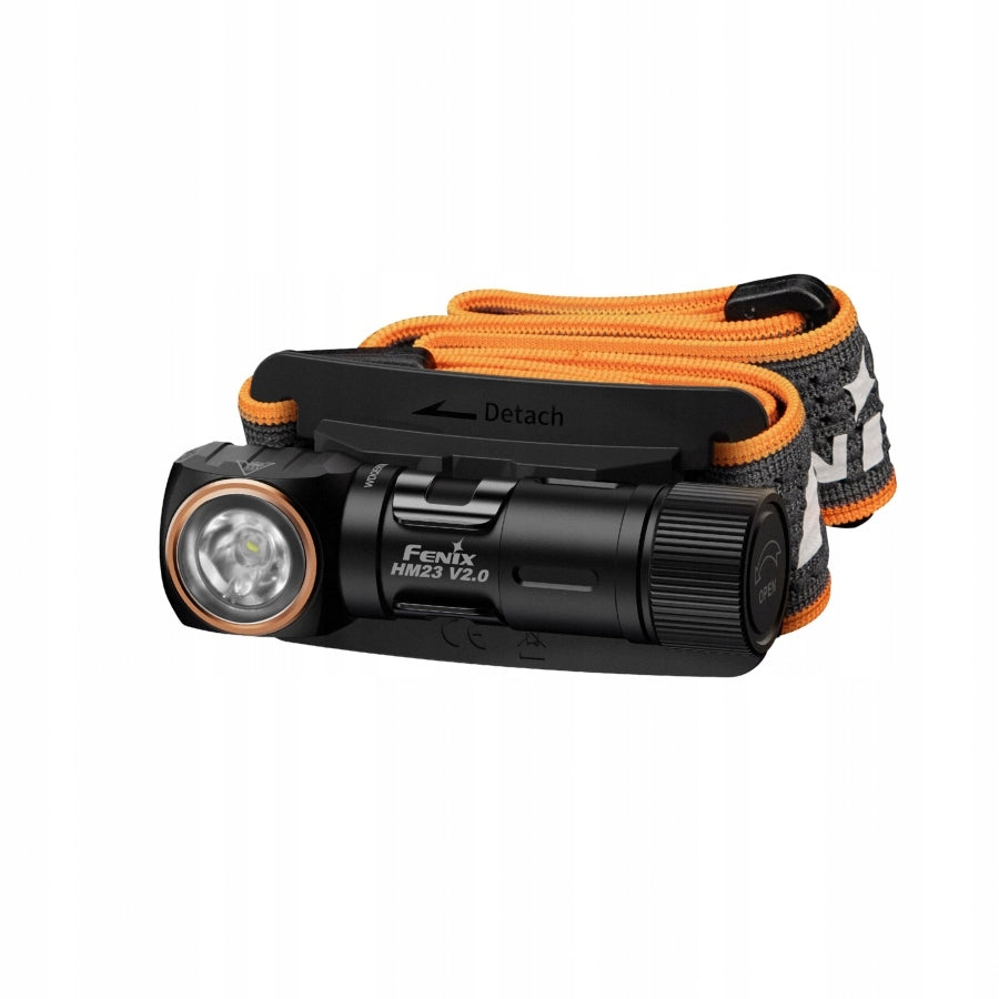 Headlamp Fenix HM23 V2.0 300 lumens AA 88 meters + Battery + Set Brand Fenix
