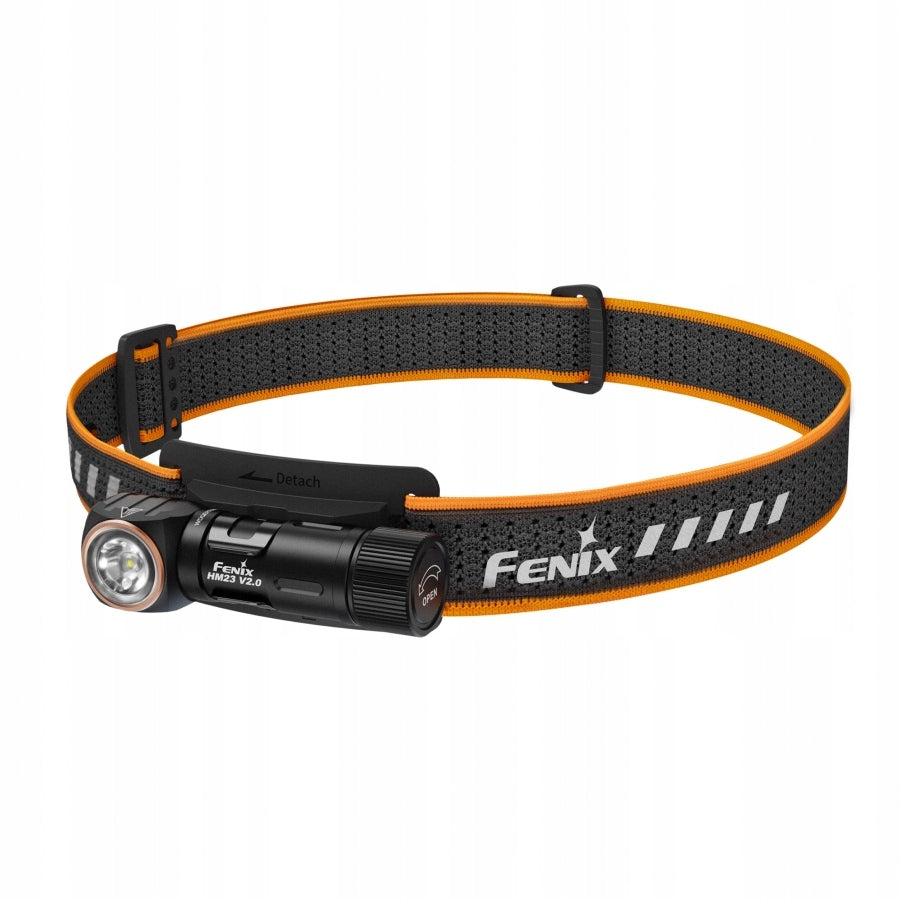 Headlamp Fenix HM23 V2.0 300 lumens AA 88 meters + Battery + Set