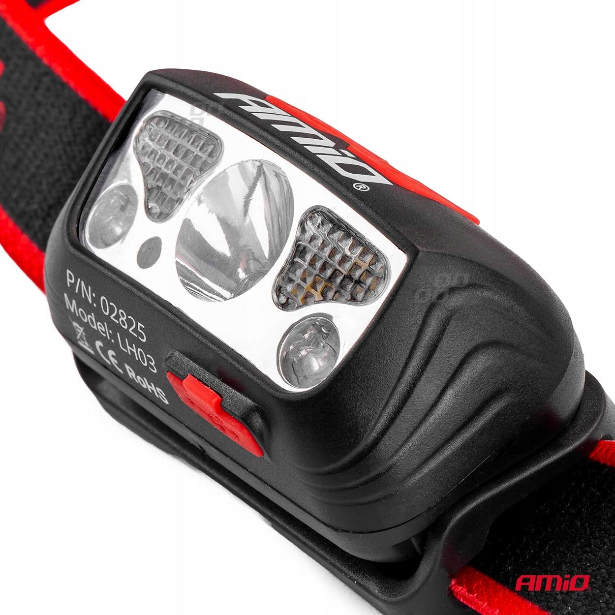 Headlamp LED workshop lamp LH03 AMIO-02825 Batteries included yes