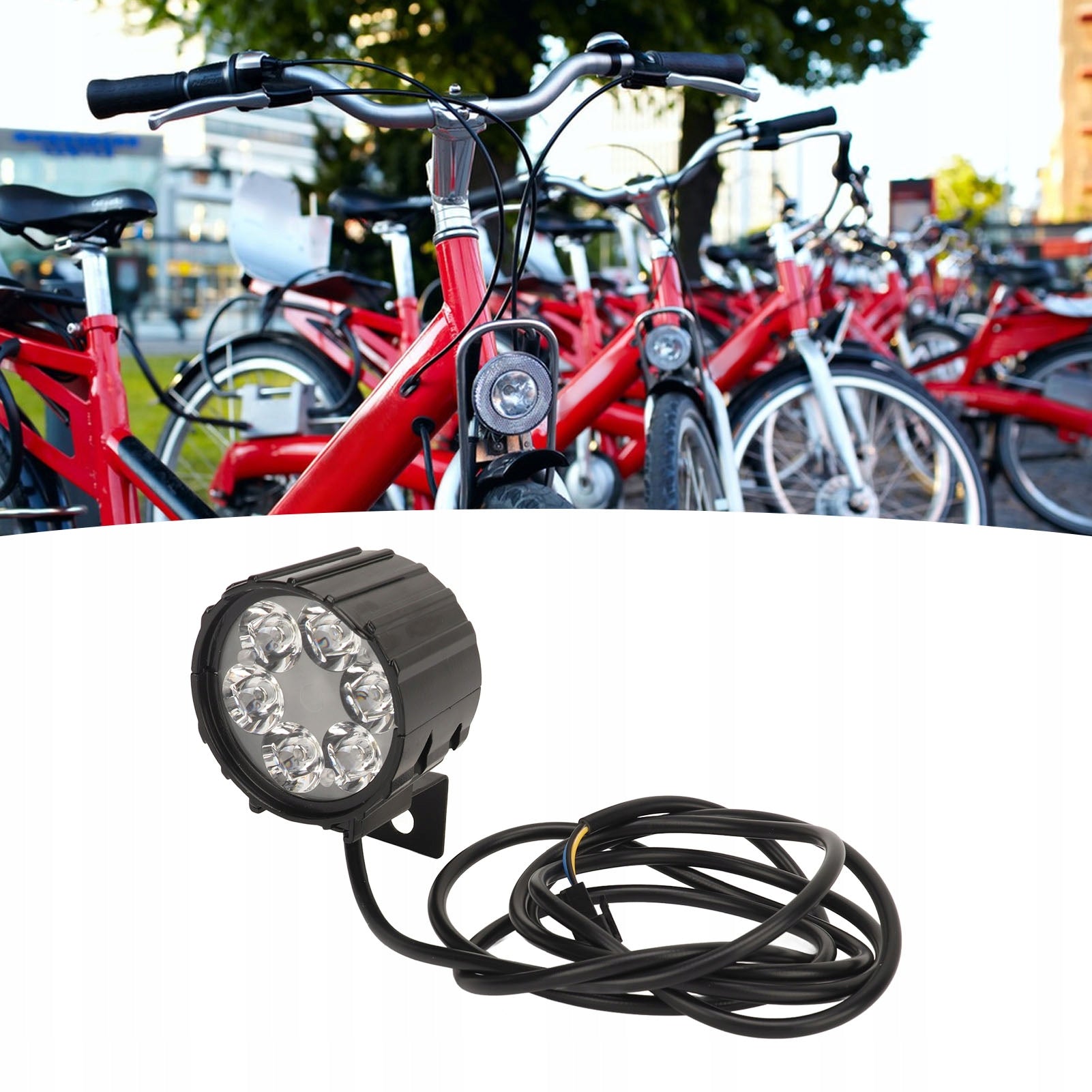 Headlamp with Bicycle Horn Waterproof Aluminum FS Light Manufacturer code 2716230256311