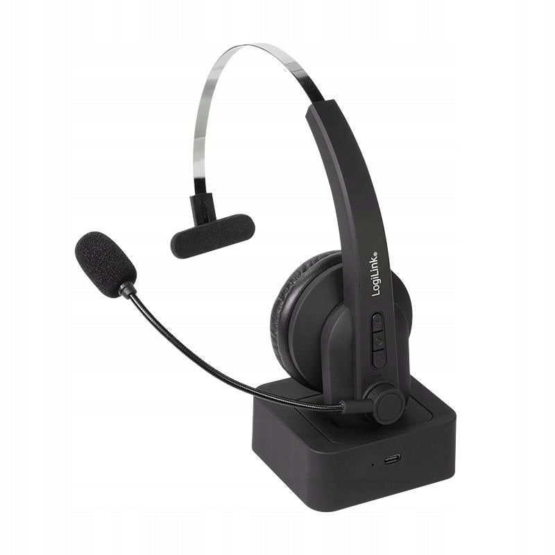 Headphone with microphone LogiLink BT0059 mono, Bluetooth 5.0 Packaging status original