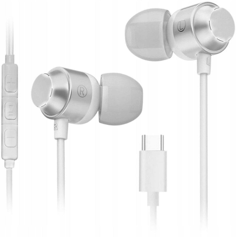 Headphones AIRBASS stereo Przew microphone DAC USB-C Brand Extremestyle
