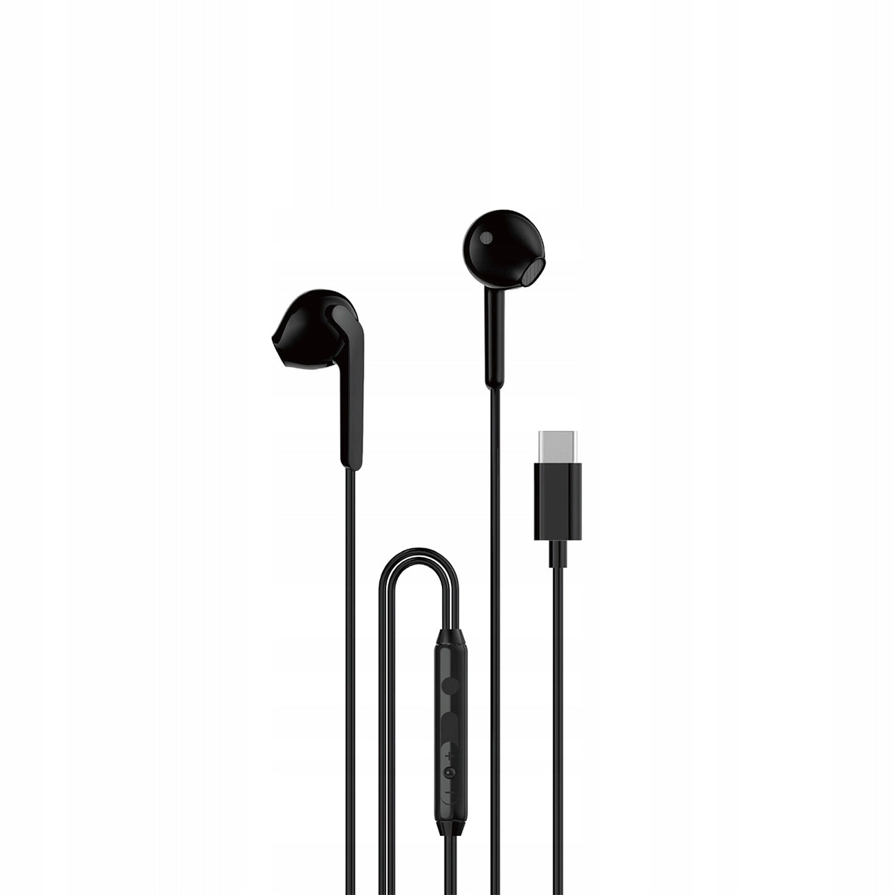Headphones Dudao X3C wired USB-C black