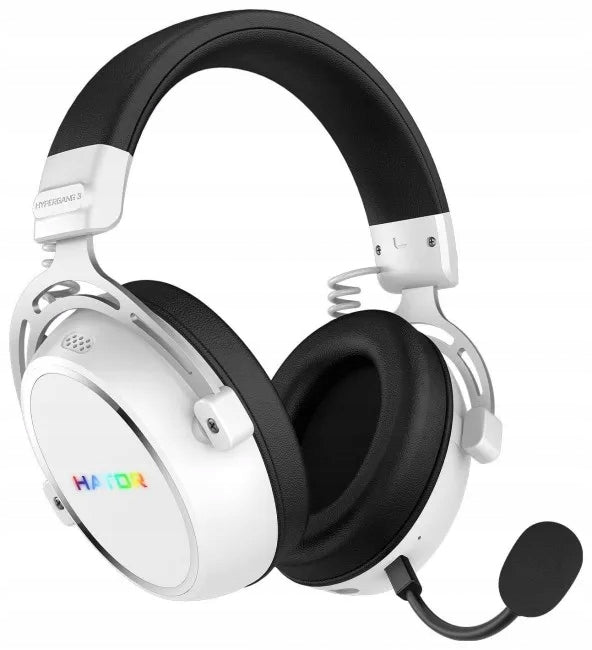 Headphones Hator Hypergang 3 Hi-Res ANC Wireless White