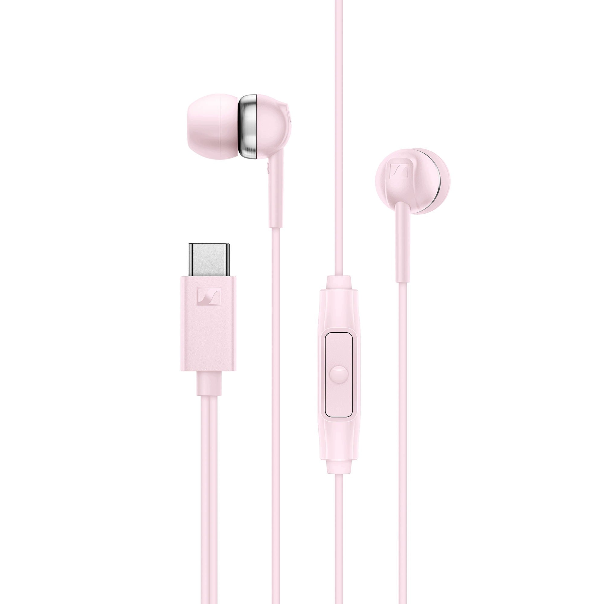 Headphones SENNHEISER CX 80U Sakura USB-C 1.2m 119dB 17-20000Hz Microf+Pilot Manufacturer code 800152