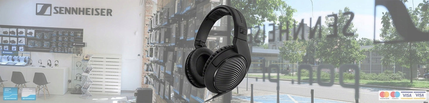 Headphones SENNHEISER HD 200 Pro 32Ohm 108Hz 20-20000Hz +6.3 mm ADAPTER Brand Sennheiser