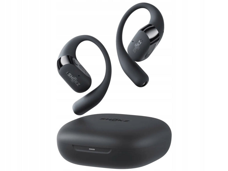 Headphones SHOKZ OpenFit 2+ Black