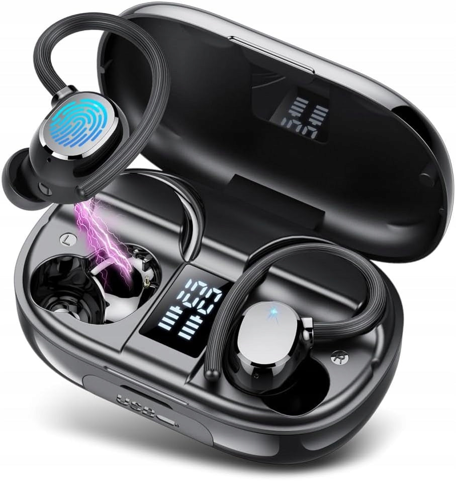 Headphones Wireless In-Ear Clips Q22 BT 5.4 Gaming ENC Sports