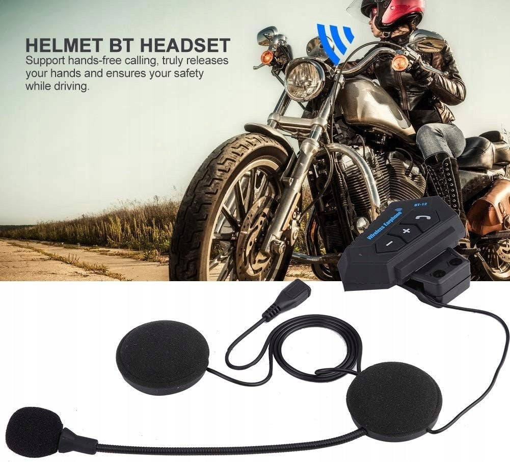 Headphones for motorcycle helmet VOBOR Bluetooth 4.1 microphone 8h Manufacturer no brand