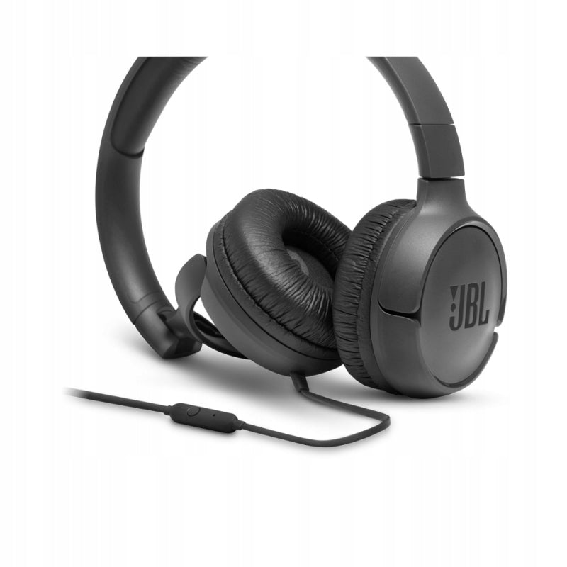 Headphones with microphone JBL 3.5 mm minijack plug Dominant color black