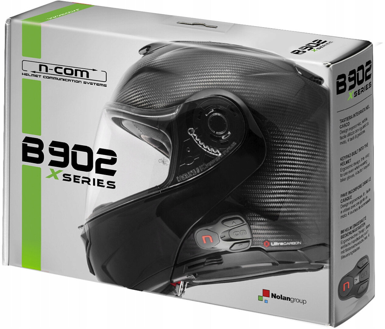 Headset NOLAN N-Com B902 X Motorcycle Intercom Black