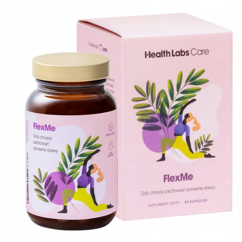 Health Labs Care FlexMe collagen joints vitamin C 60 capsules