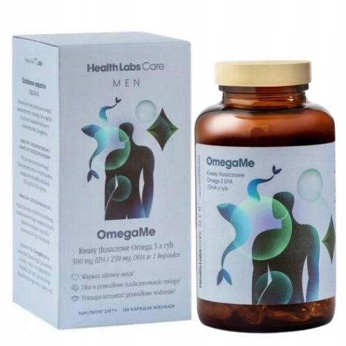 Health Labs Care MEN OmegaMe Omega Fatty Acids 3 120caps EPA DHA