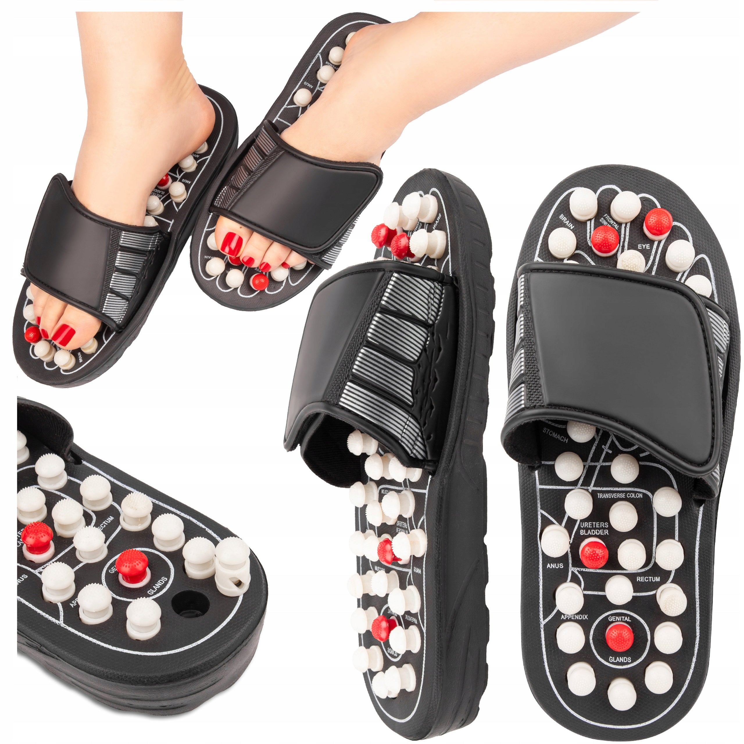 Health Slides for Acupressure Foot Massage L (42 - 43) Medical device no