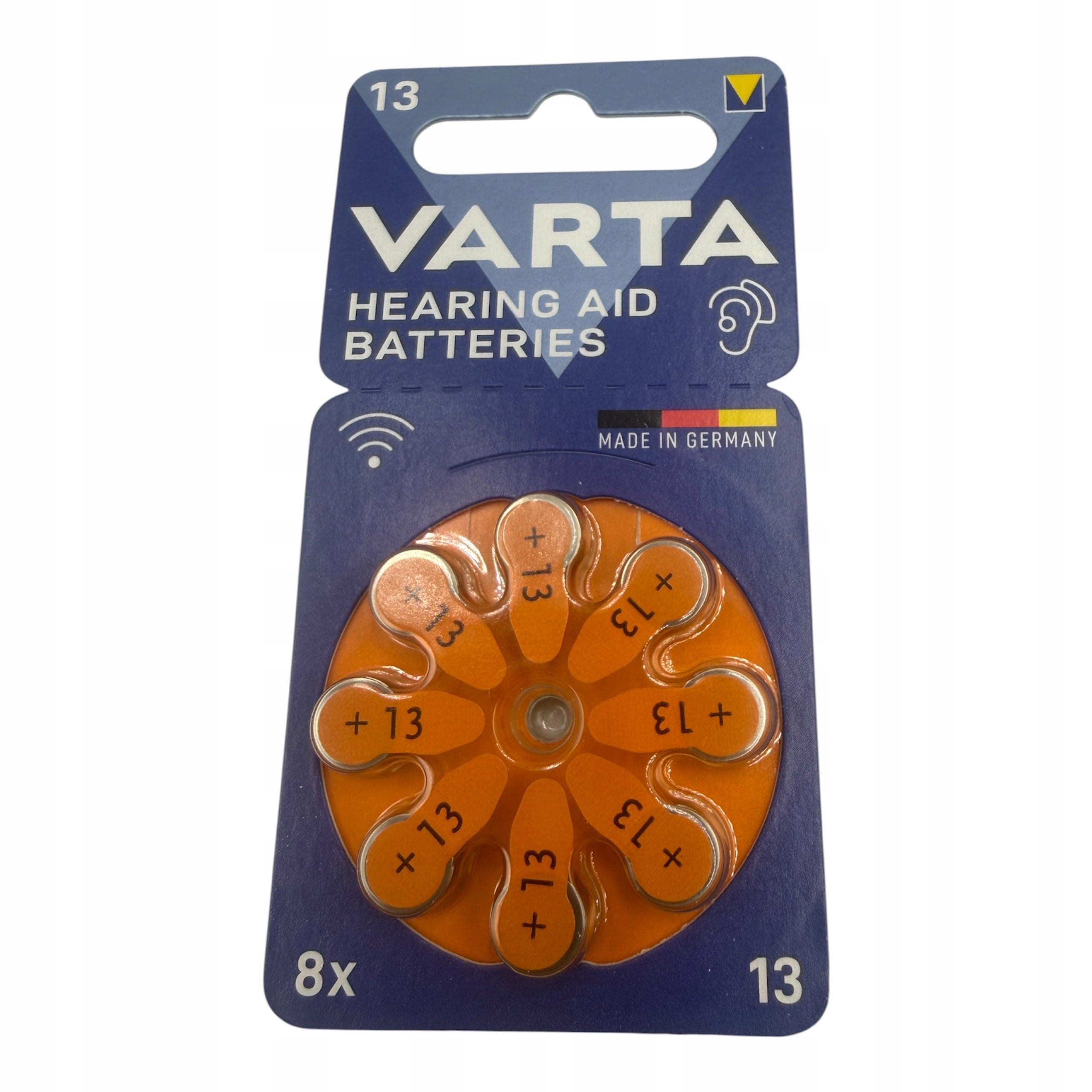 Hearing Aid Batteries 13 VARTA 8pcs PR48 1,45V Battery