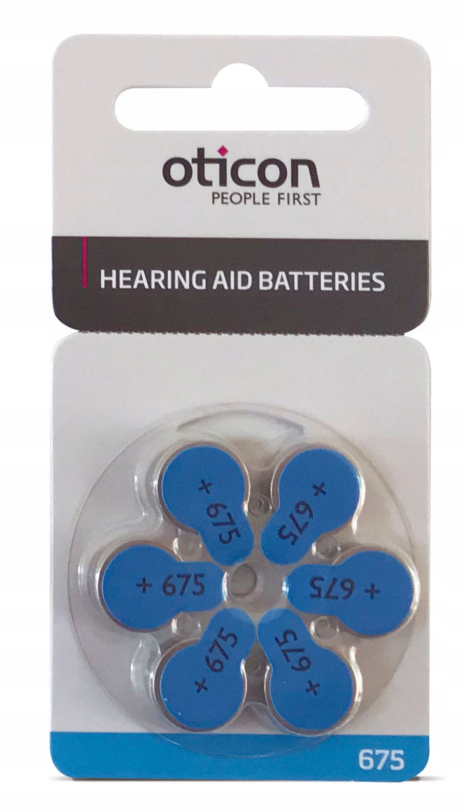 Hearing Aid Batteries OTICON 675 - 30pcs
