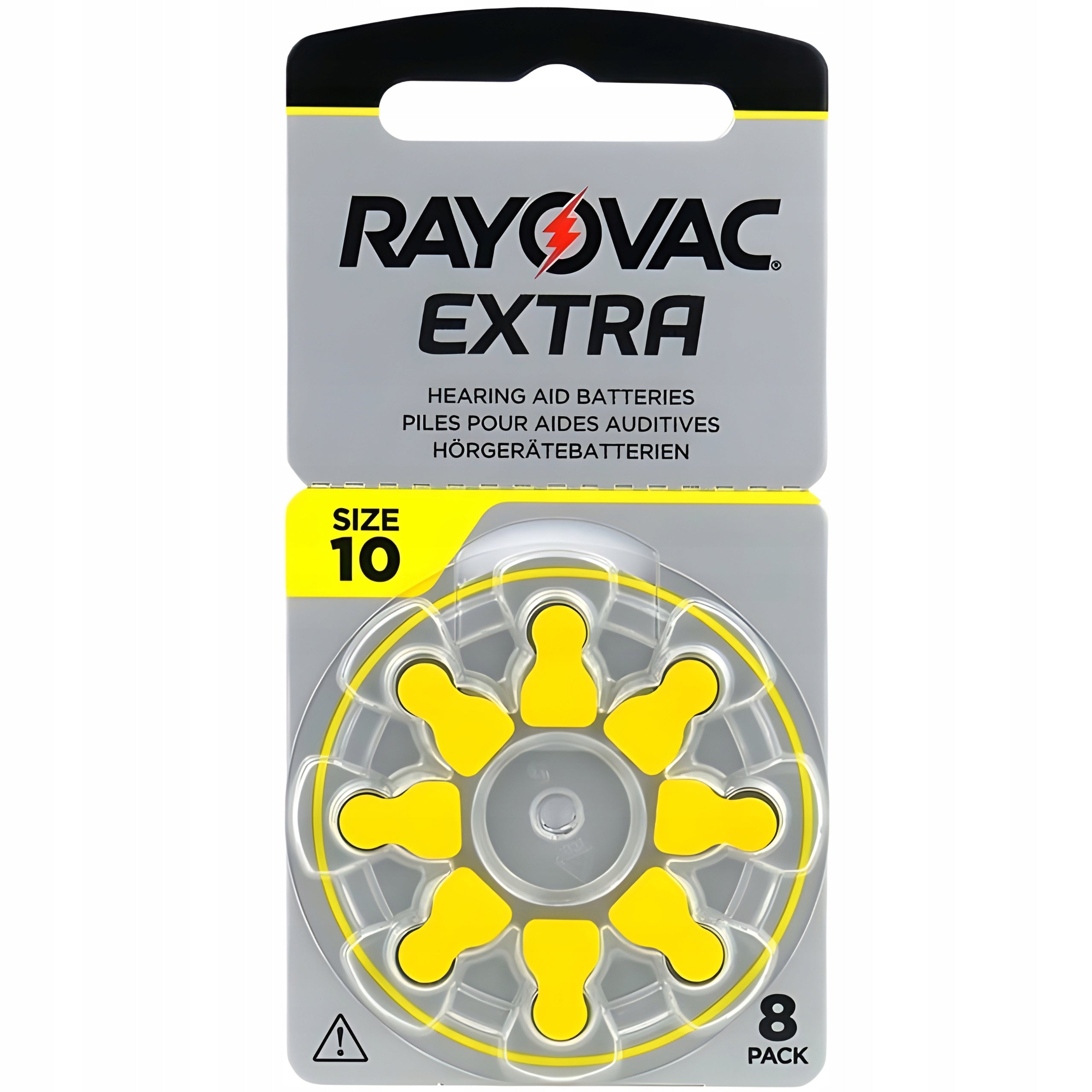 Hearing Aid Batteries RAYOVAC 10 - PR70 EXTRA - 8 Pack Medical device no