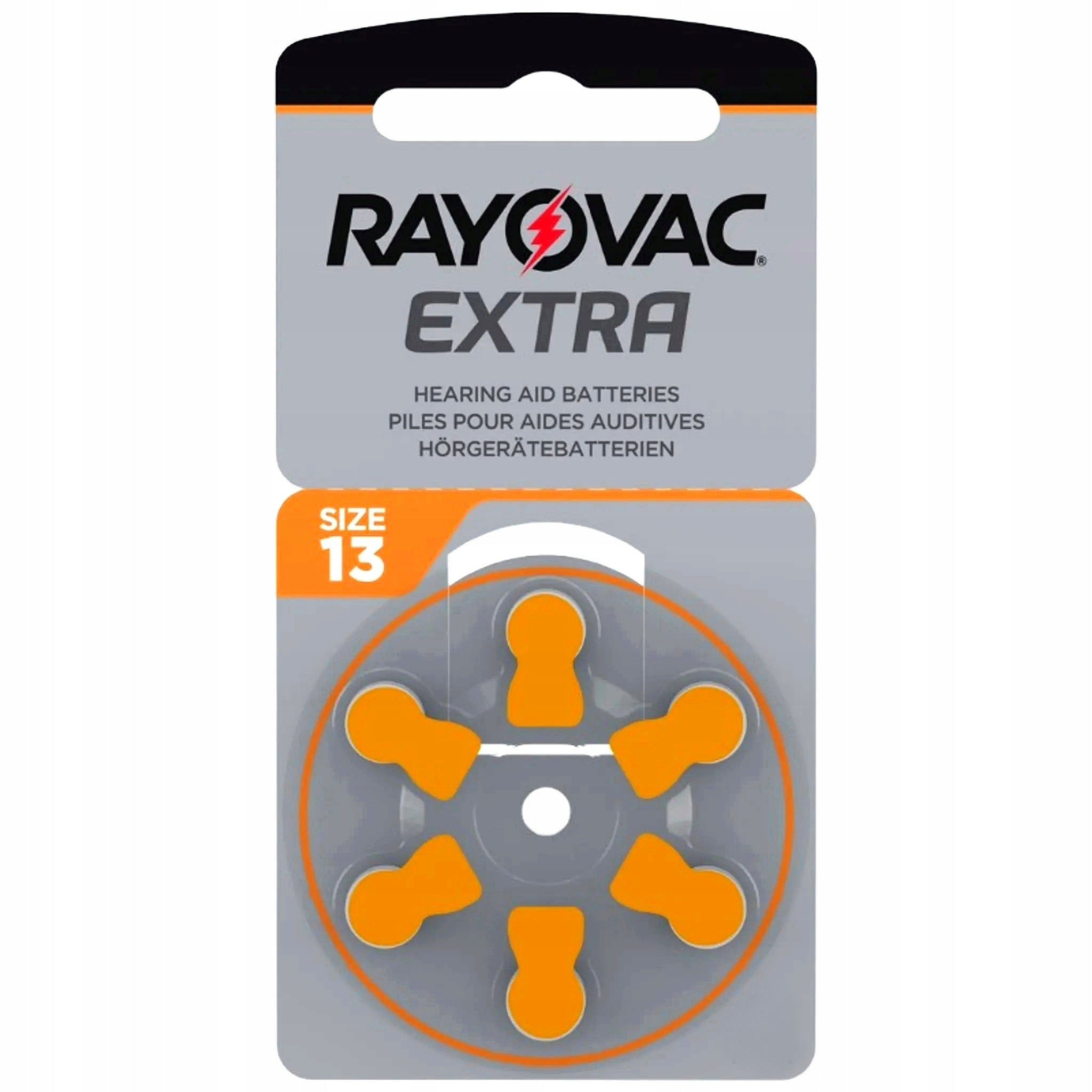 Hearing Aid Batteries RAYOVAC 13 MF PR48 ZincAir 120pcs Medical device no