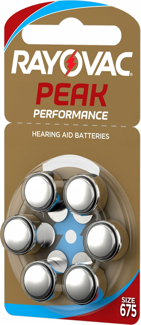 Hearing Aid Batteries Size 675 - 60pcs EAN (GTIN) 5000252022855