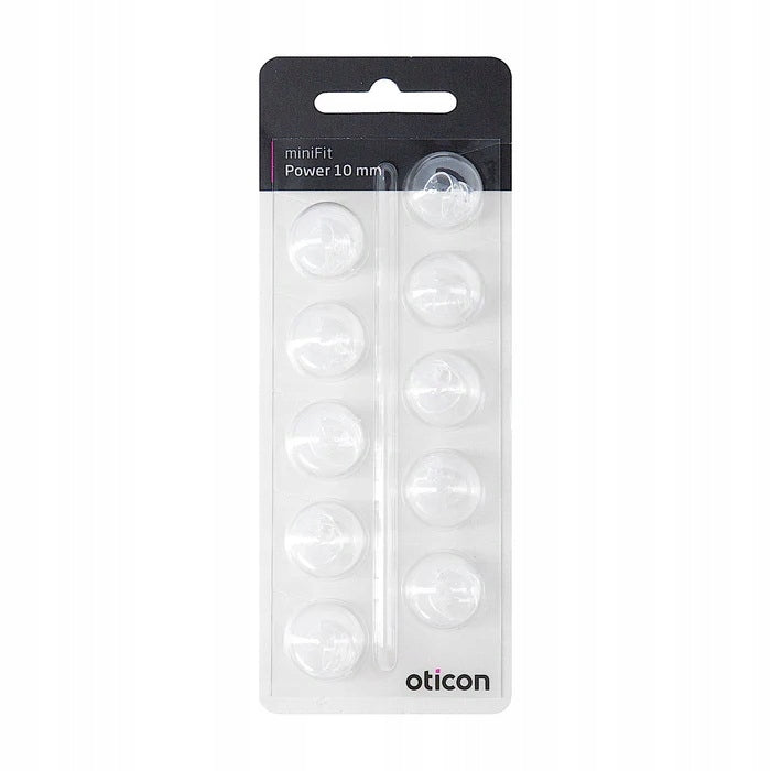 Hearing Aid Domes OTICON, BERNAFON, MiniFit Power 10 mm 10pcs