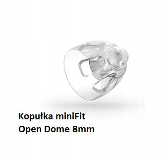 Hearing Aid Domes OTICON, BERNAFON, miniFit Open 8 mm 10pcs Packaging status original