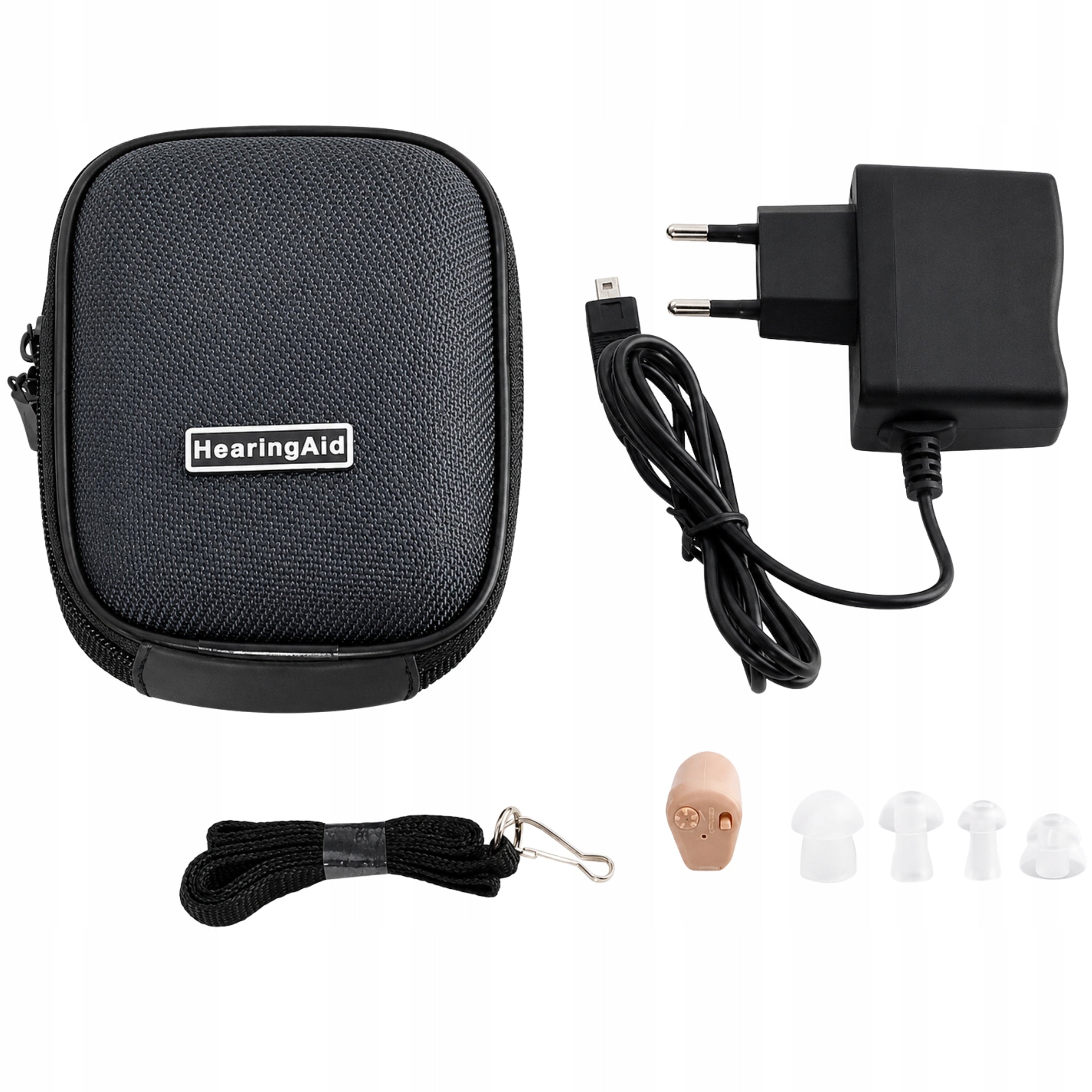 Hearing Aid Hearing Amplifier In-Ear USB Charged