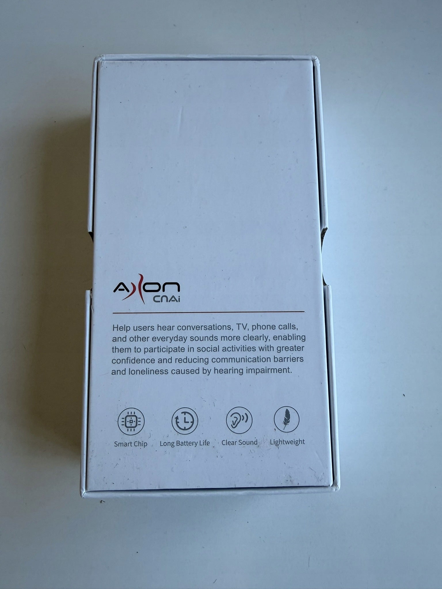 Hearing aid Axon IN-EAR HEARING ENHANCER Medical device no