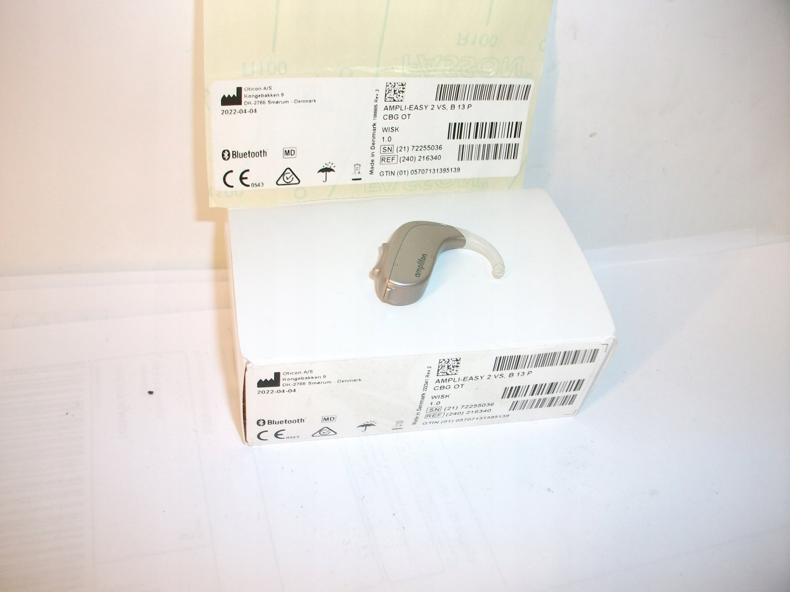 Hearing aid Oticon Amplifon AMPLI-EASY 2 VS, B 13 P