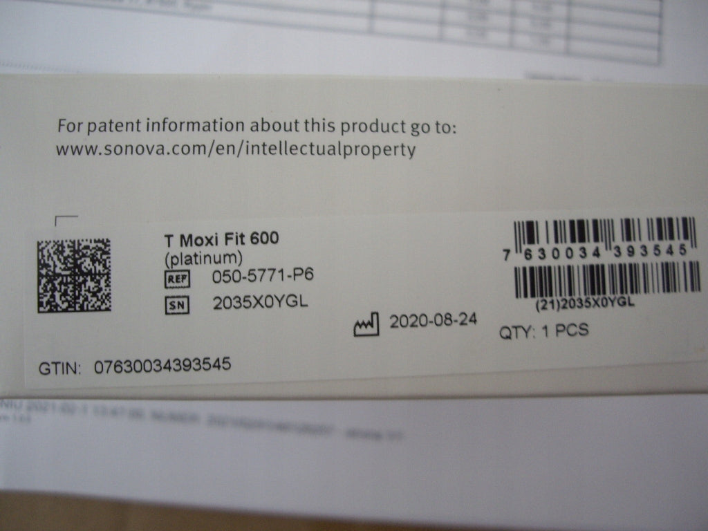 Hearing aid Unitron T Moxi Fit 600 Batteries included no