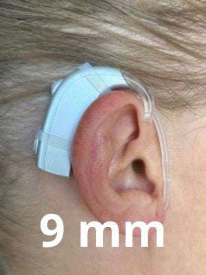 Hearing aid or 9mm speech processor holder
