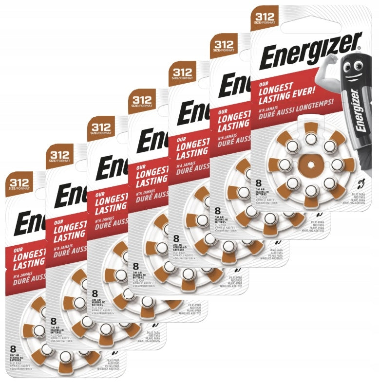Hearing battery Energizer TFT AZ 312 / 56 pcs Medical device no