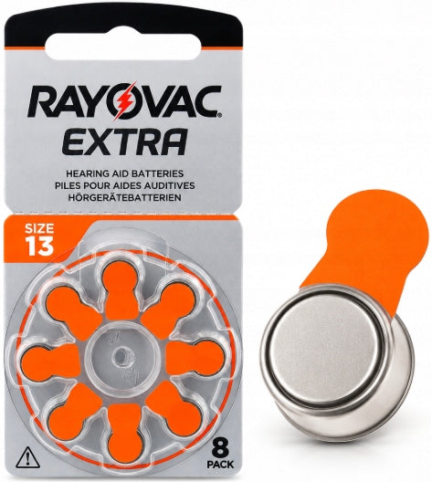 Hearing battery Rayovac 13 - blister pack of 8