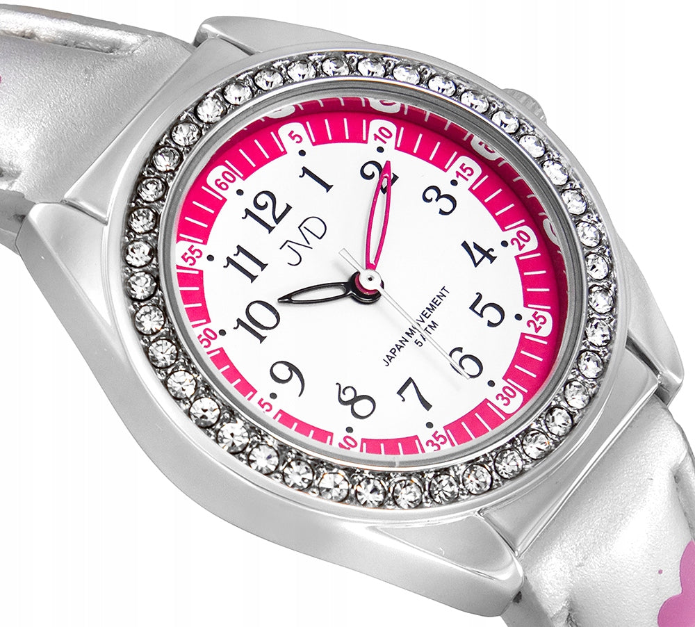 Hearts JVD Watch j7117.4 with box-calculator