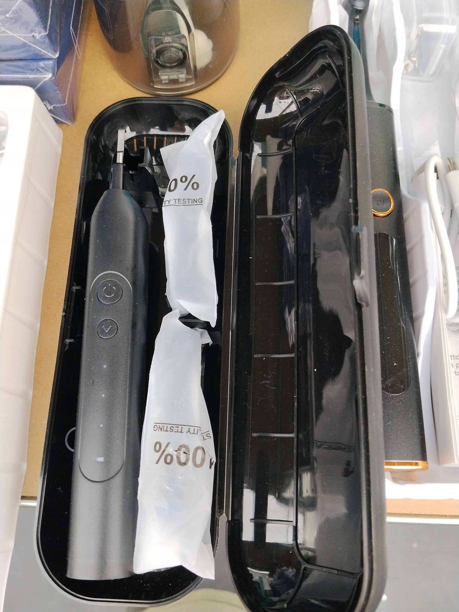 Heartyfly Tooth Polisher Scaler Black Brand no brand