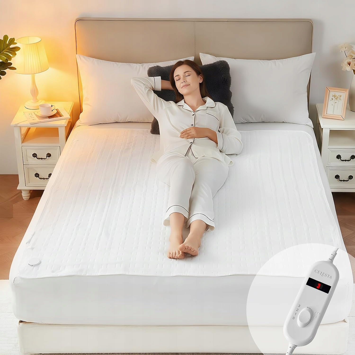 Heated blanket - HEATING MAT FOR BED CELESTA 150x80 cm Packaging status original