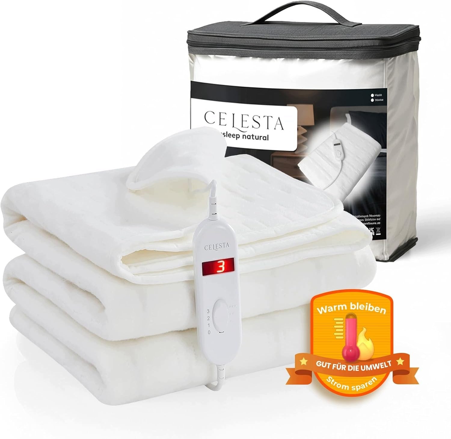 Heated blanket - HEATING MAT FOR BED CELESTA 150x80 cm