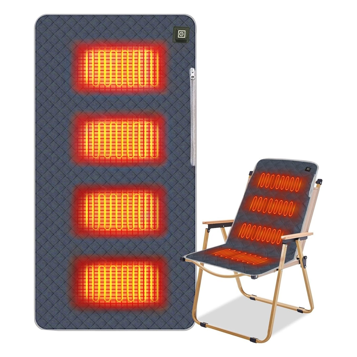 Heated electric cushions 45x90 cm - 3 levels of heat