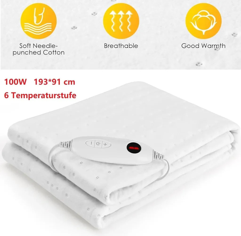 Heated mattress on top 193x91cm with 6 temperature settings Packaging status original