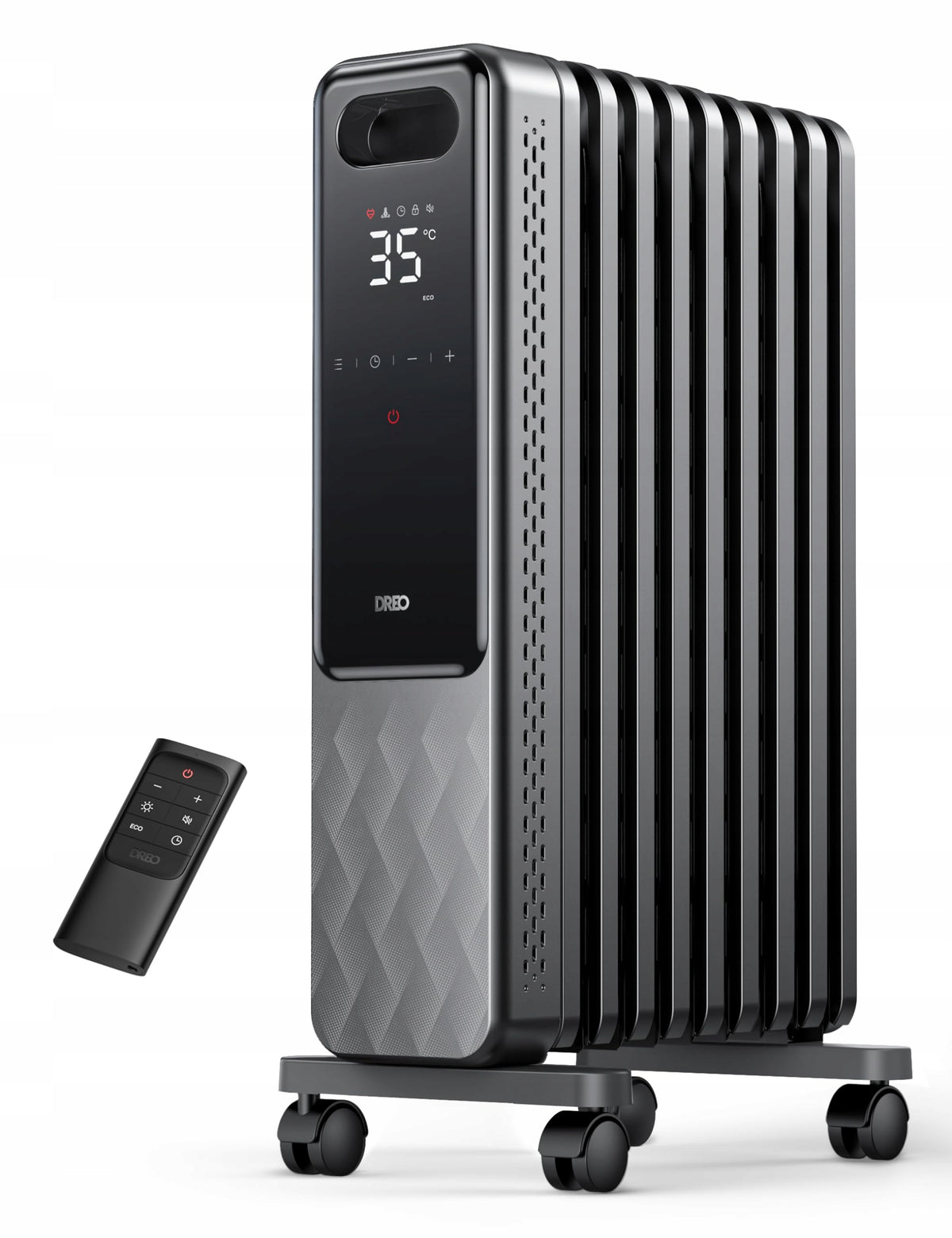 Heater Dreo OH310 2000W mobile heating 9 ribs with remote control