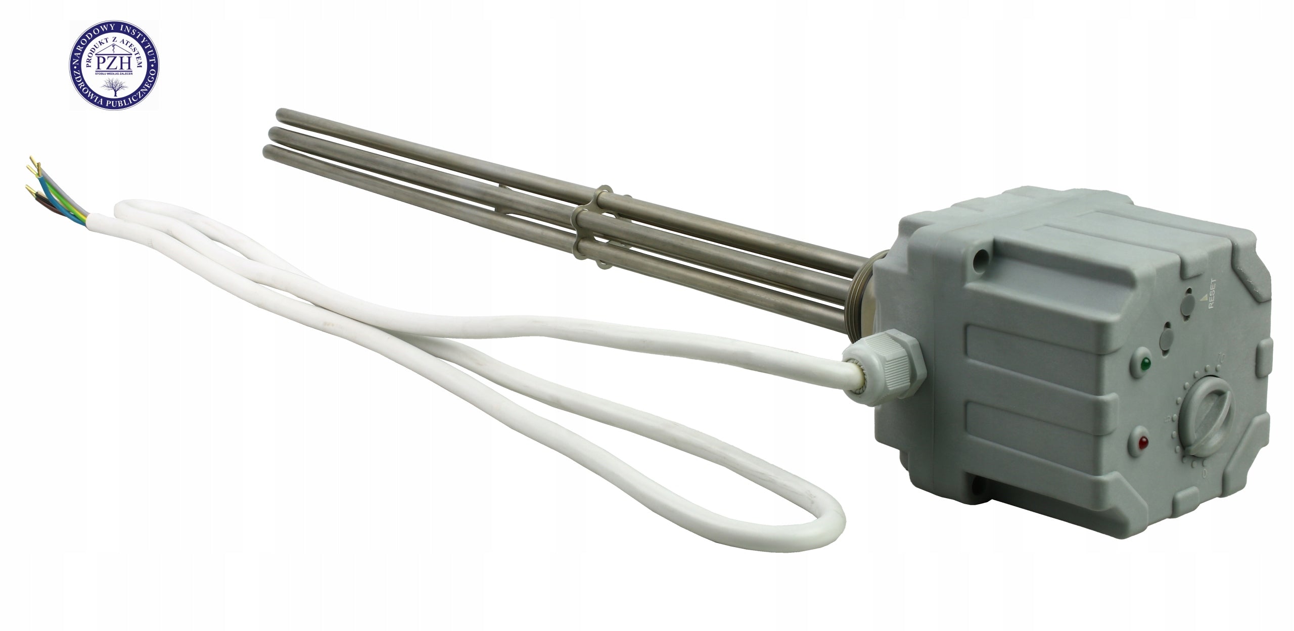Heater for boiler ZGT 6,0 kW 6/4” with thermostat SELFA stainless