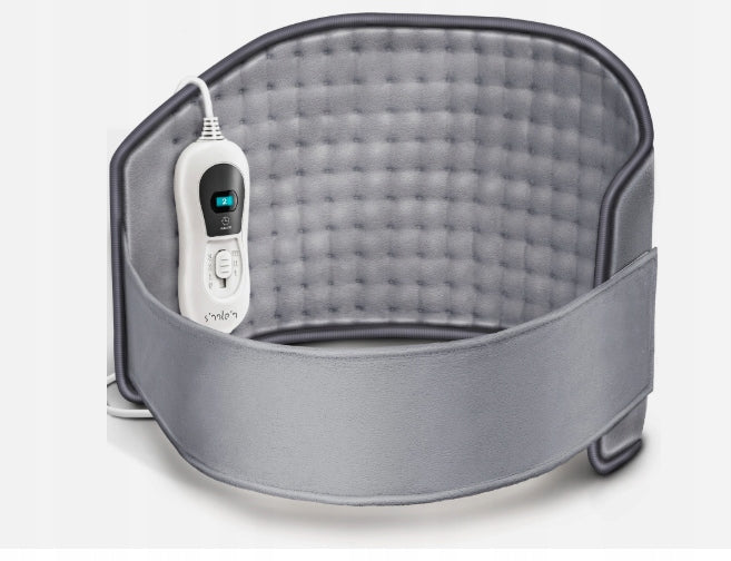 Heating Belt Electric Heating Cushion Abdominal and Back Heater GREY