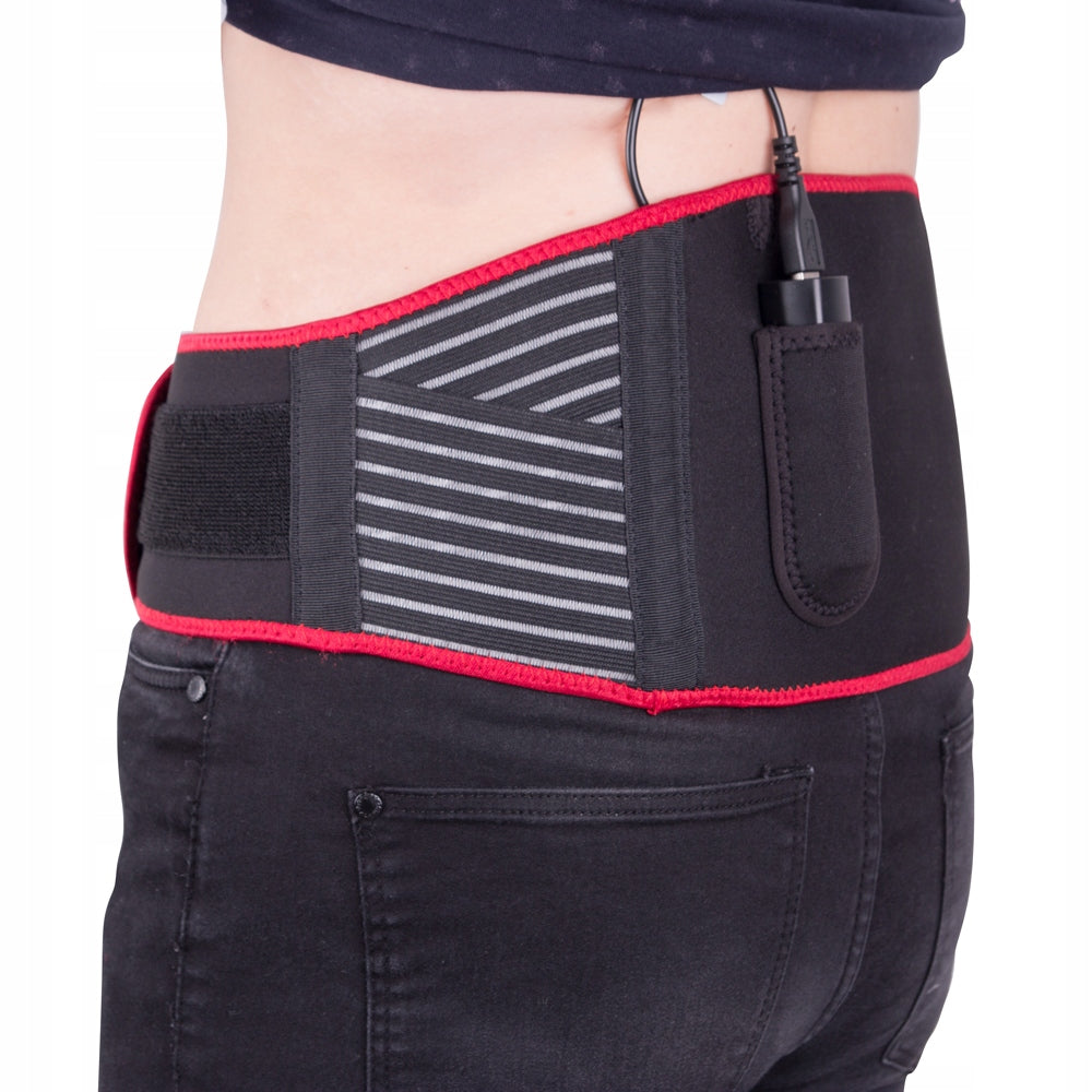 Heating Belt inSPORTline Heater M For Lumbar Back Pain Thermal Neoprene Kind electrical muscle stimulator