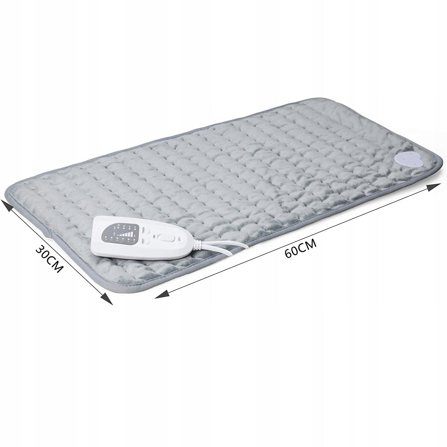 Heating Pillow Electric Mat 60x30cm Washable, With Timer Medical device no