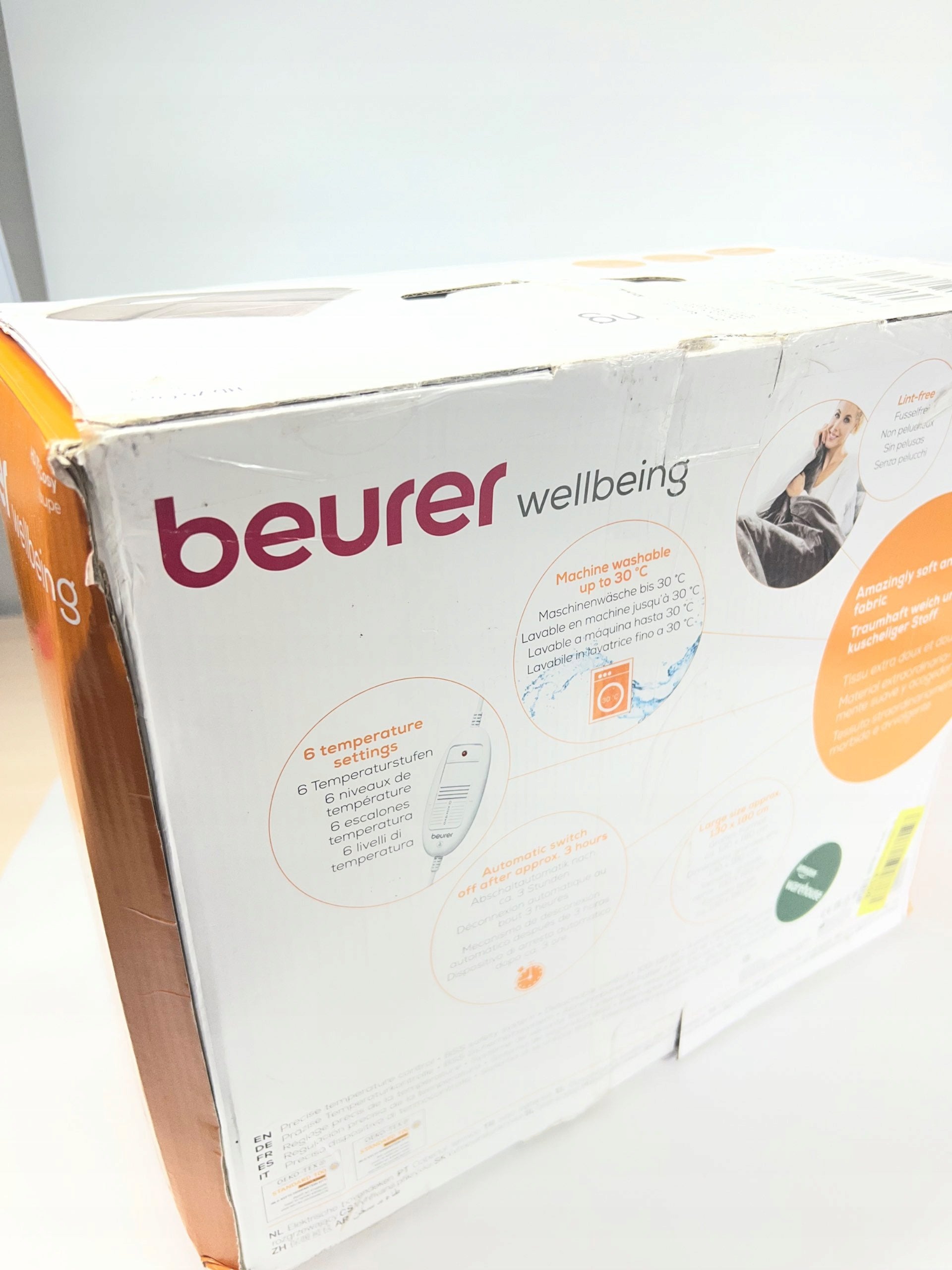 Heating blanket, thermal Beurer HD 75 Medical device no