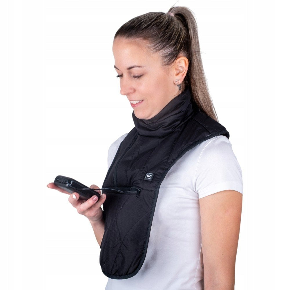 Heating chimney neck, cage and neck warmer W-TEC HEATneck, vel. 39-52 cm Packaging status original