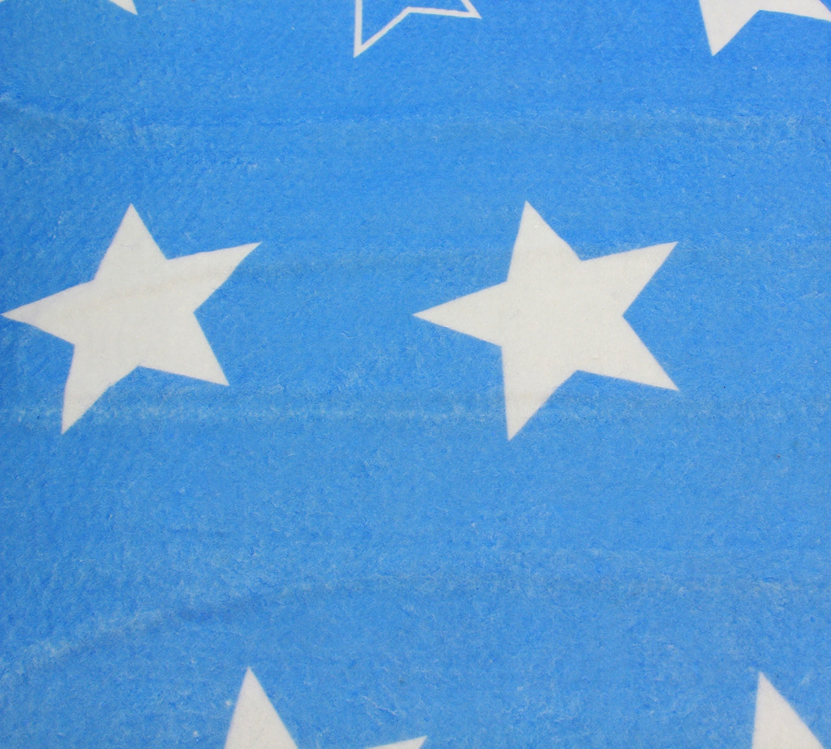 Heating mat blanket 150 x 70cm with remote control stars blue for cold days Manufacturer code 5907621829285