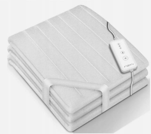 Heating mat for mattress 190cm x80cm with three heating levels WHITE