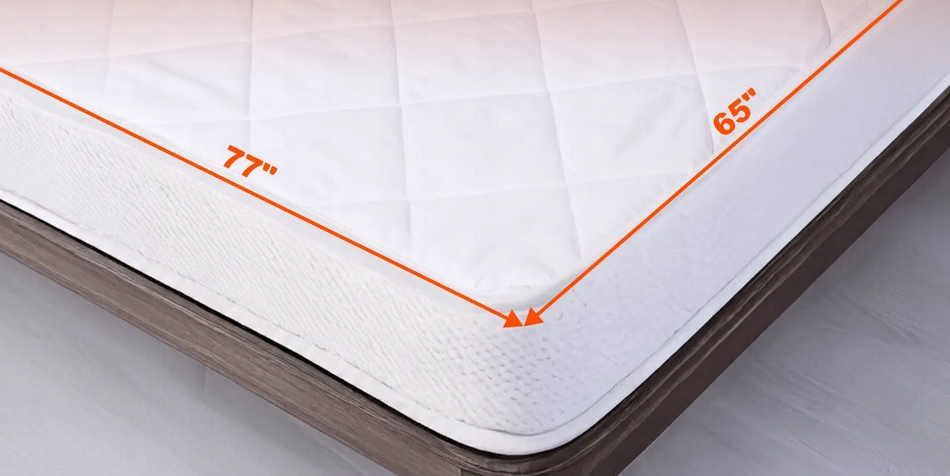 Heating mat for mattress 195x165 electric 4 levels for queen bed Medical device no