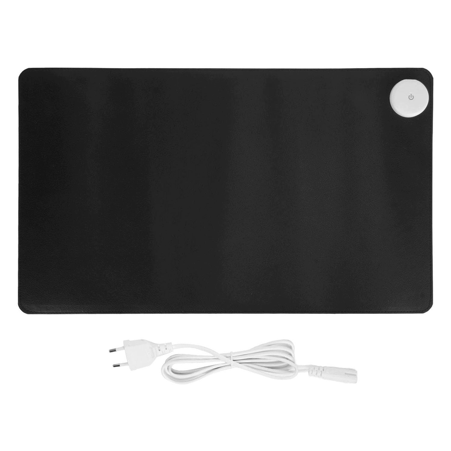 Heating office pad - 60x36cm PU-leather - for work and games
